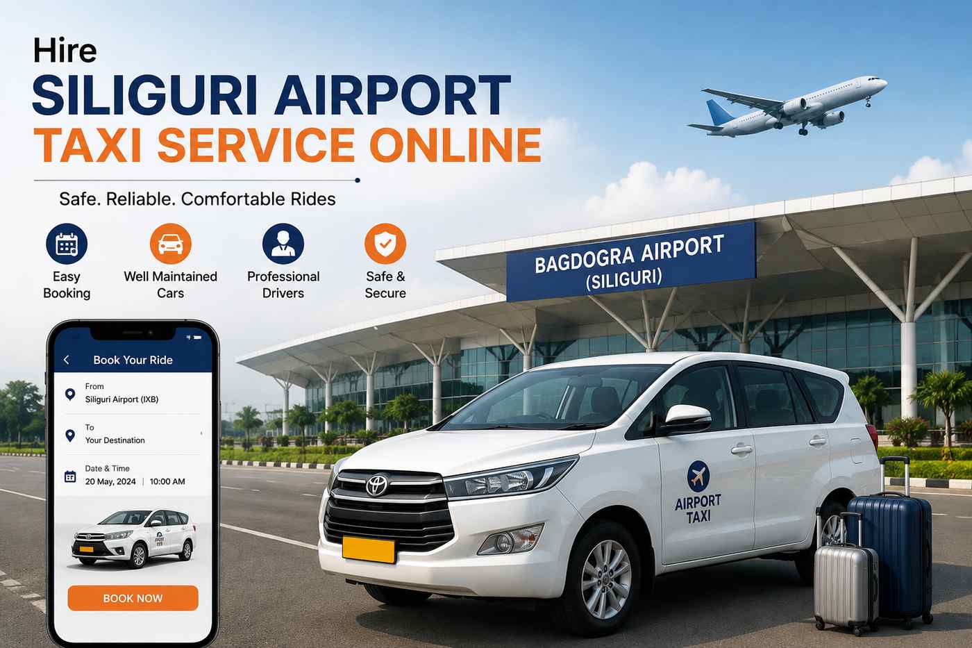 Hire Siliguri Airport Taxi Service Online