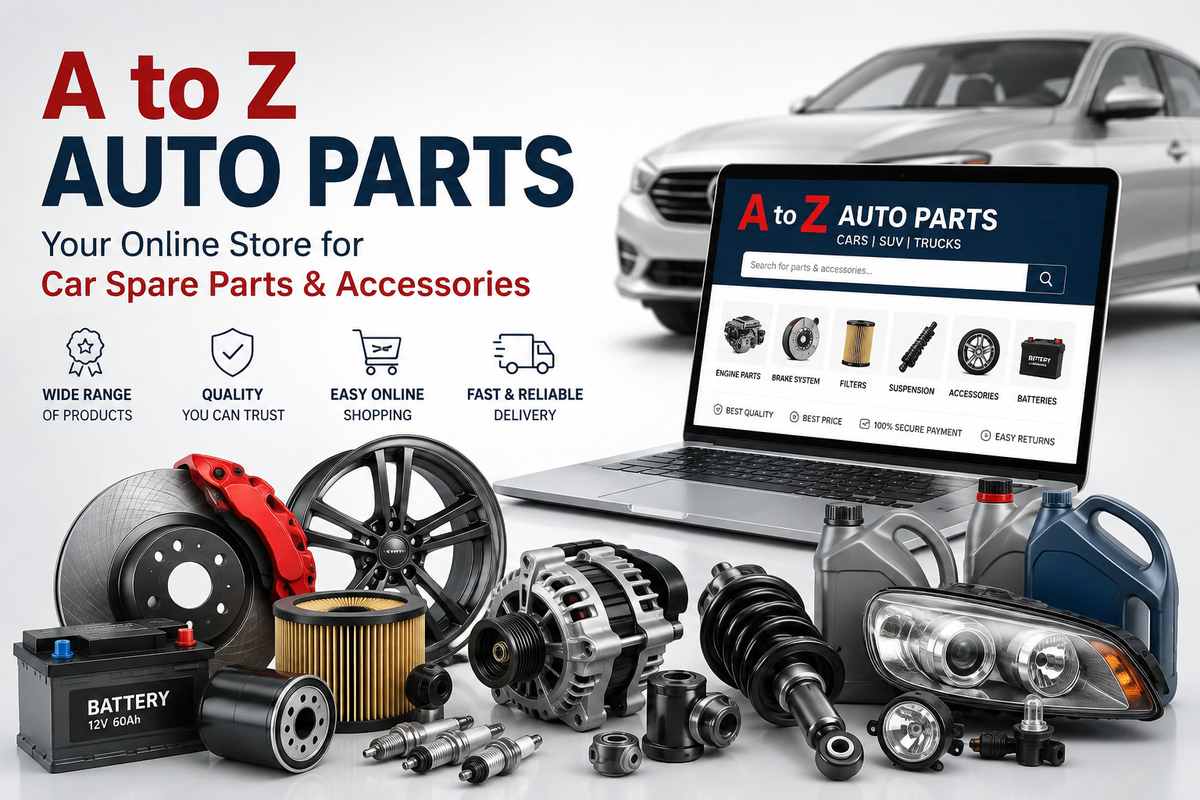 A to Z Auto Parts Your Online Store
