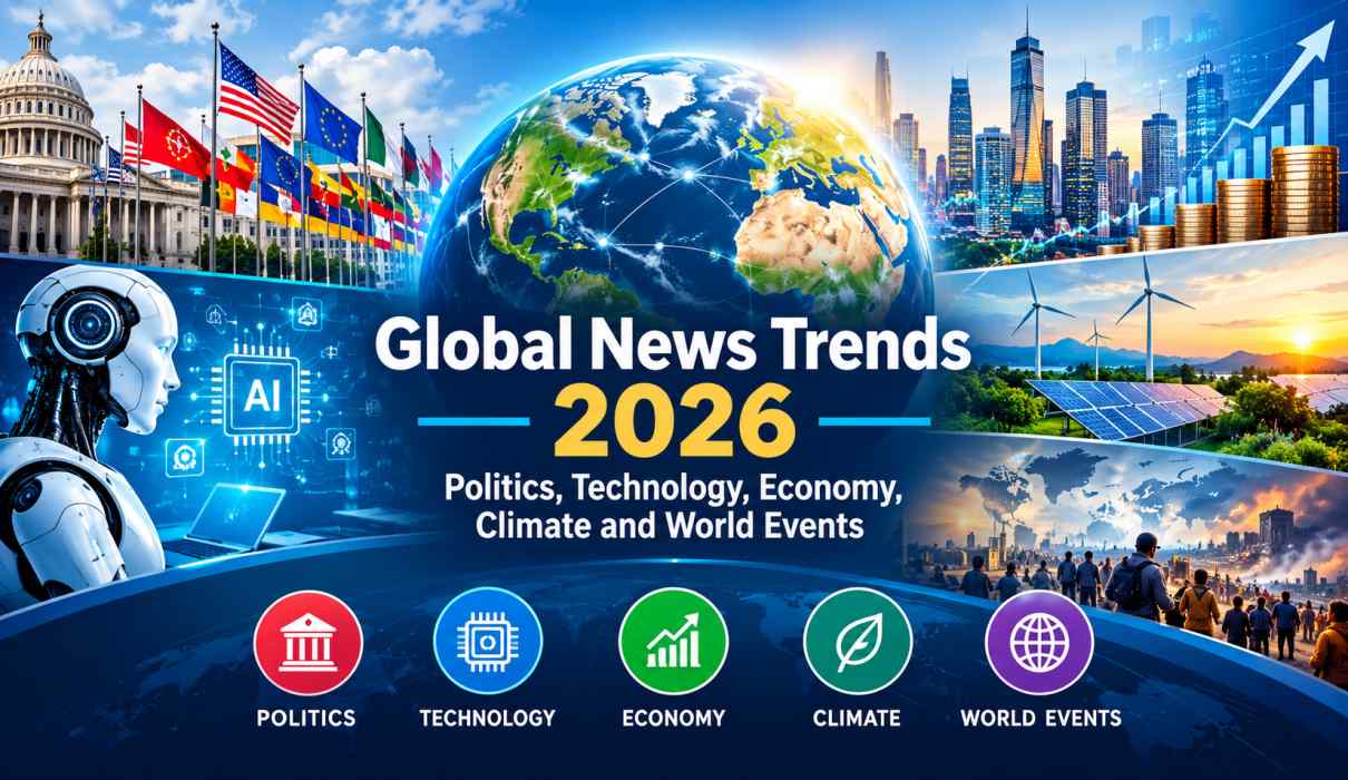 Global News Trends 2026 Politics, Technology, Economy, Climate and World Events