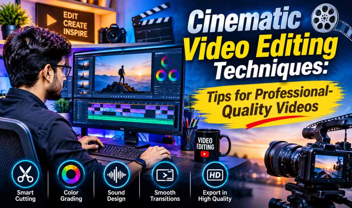 Cinematic Video Editing Techniques Tips for Professional-Quality Videos