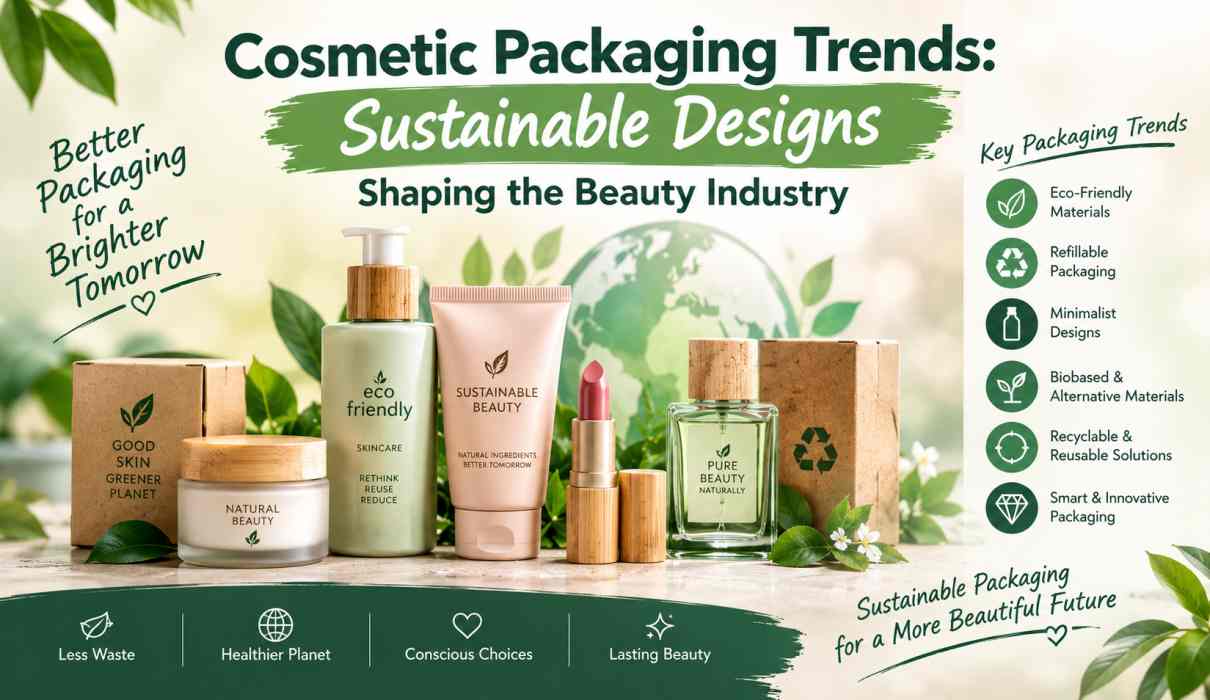 Cosmetic Packaging Trends Sustainable Designs Shaping the Beauty Industry