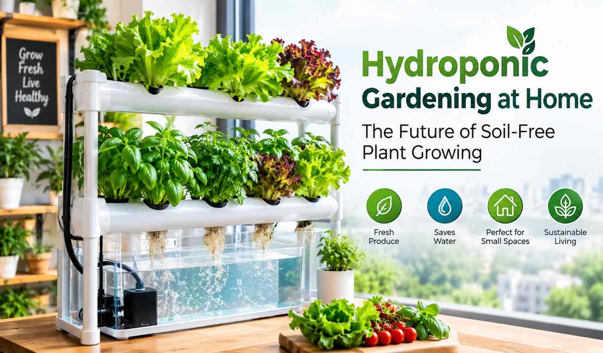 Hydroponic Gardening at Home: The Future of Soil-Free Plant Growing
