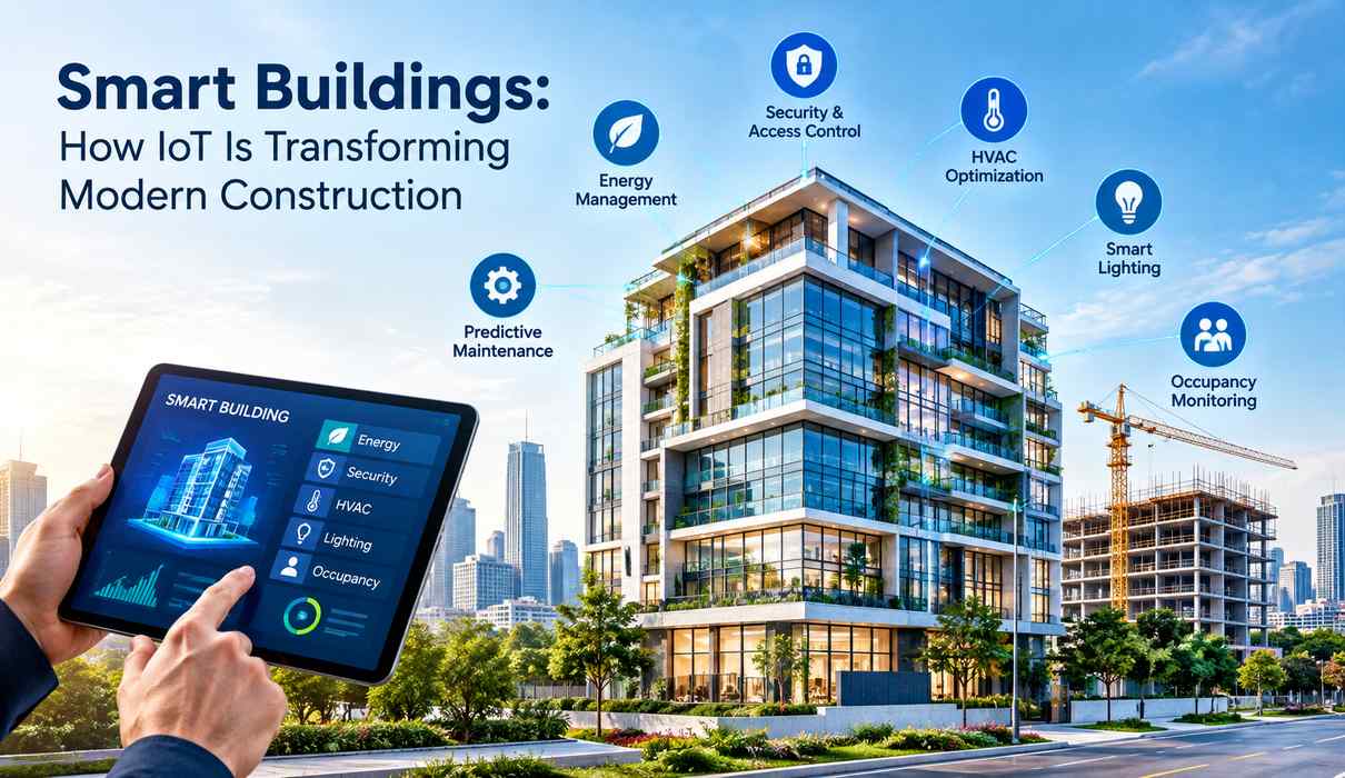 Smart Buildings How IoT Is Transforming Modern Construction